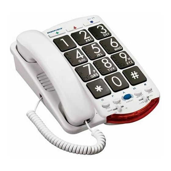 Ameriphone The Talking Phone Operating Instructions Manual