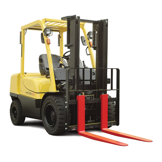 Hyster H1.5XT Operating Manual