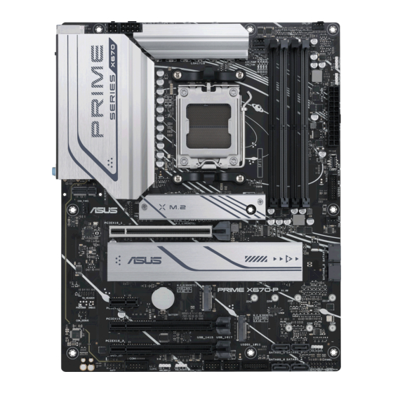 Asus PRIME X670E-P Quick Start Manual