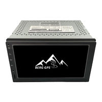 BERG GPS BG-7000DIN Manual