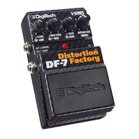 DIGITECH Distortion Factory DF-7 Owner's Manual