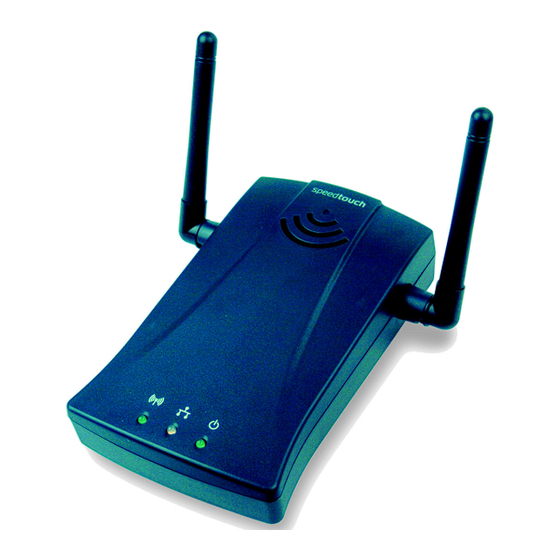 THOMSON SPEEDTOUCH 180 Setup And User Manual