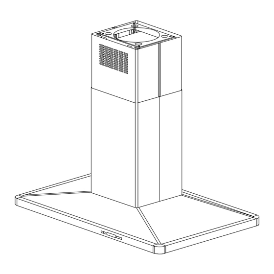 KitchenAid ISLAND CANOPY Installation Instructions And Use & Care Manual