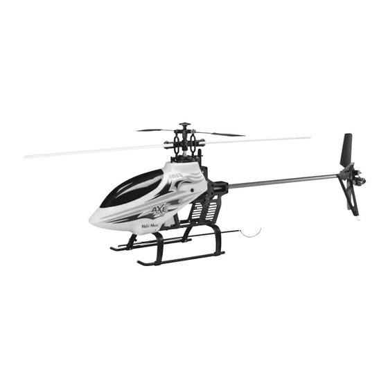 Heli-Max AXE Mini EP RTF Instruction Manual