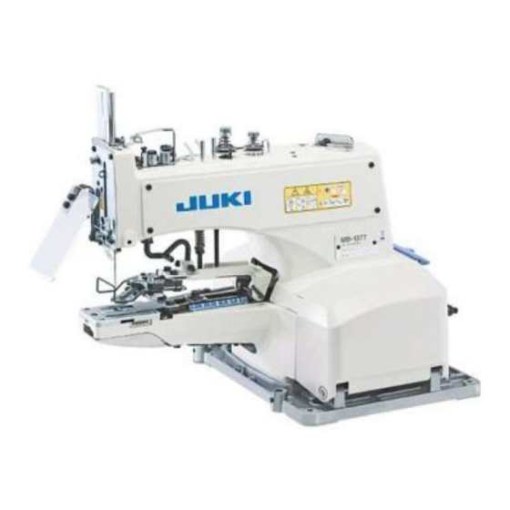 JUKI MB1373 Instruction Manual
