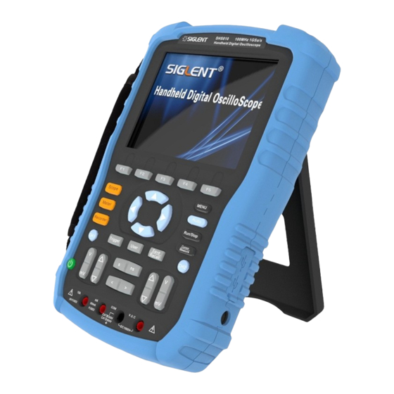 SIGLENT SHS800 series User Manual