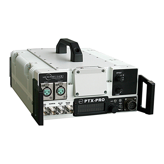 MRC PTX-PRO User And Technical Manual