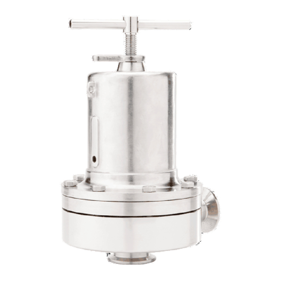 Jordan Valve STERIFLOW Mark 95LL Series Installation & Maintenance Instructions
