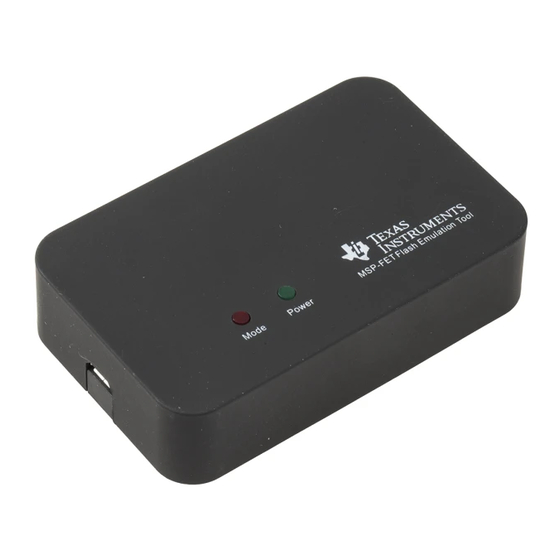 Texas Instruments Metawatch MSP-WDS Series User Manual