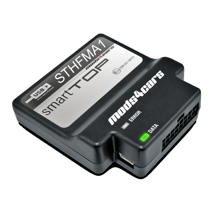 mods4cars smartTOP STHFMA1 Installation