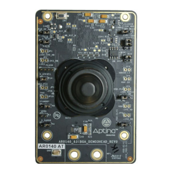 ON Semiconductor AR0140AT3C00XUEAH3-GEVB User Manual