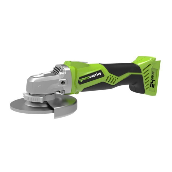 GreenWorks 3200007AU Operator's Manual
