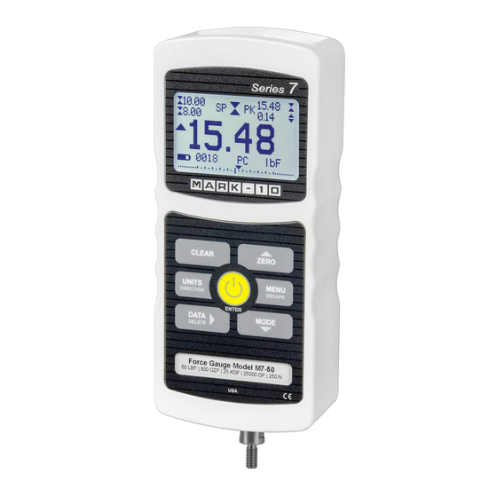 Mark-10 7 Series Quick Start Manual