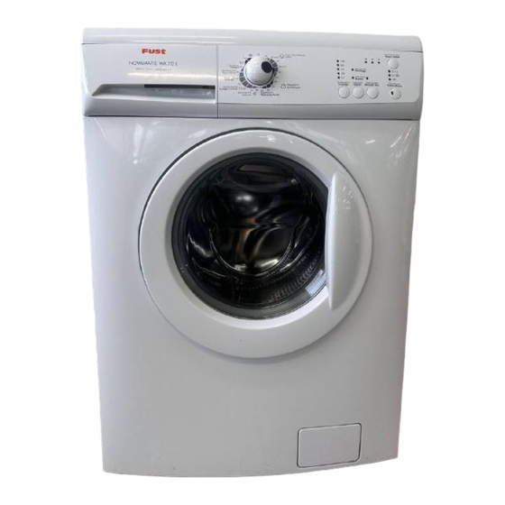 FUST NOVAMATIC WA 712E User Manual