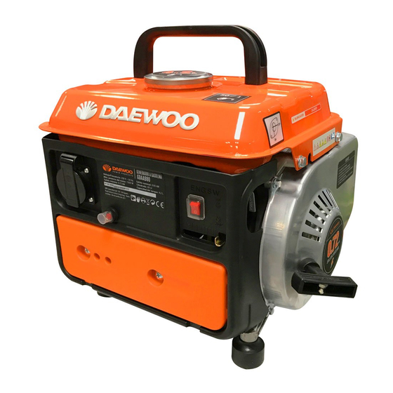 Daewoo GDAA980 User Manual