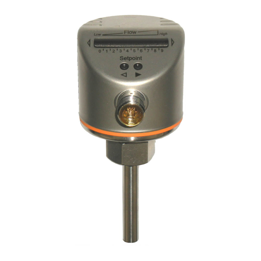 IFM SI 5000, SI 5001, SI 5010, SI5011, SI 5006 - Sensor Quick Manual