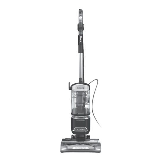 Shark DETECT Lift-Away LA490 Series Owner's Manual