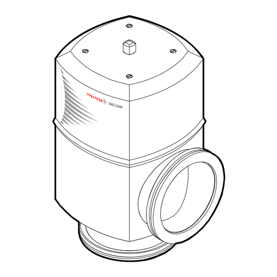 Pfeiffer Vacuum EVB 063 PA/X Series Instruction Sheet