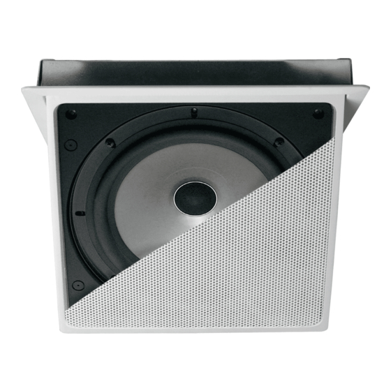 KEF Ci200-3QT Installation Manual