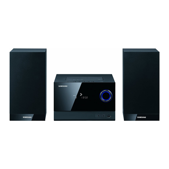 Samsung MM-G25 User Manual