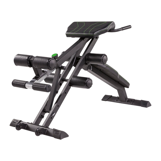 Tunturi Pure COMPACT BENCH Owner's Manual