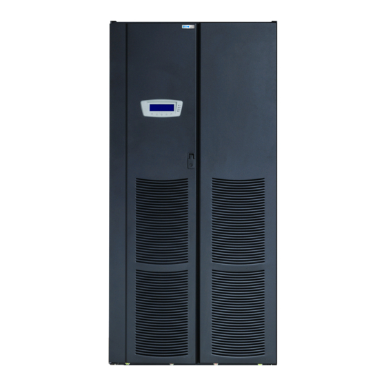 Eaton Powerware 9390 UPS 100160 kVA Installation And Operation Manual