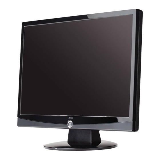 AOC 917SW User Manual