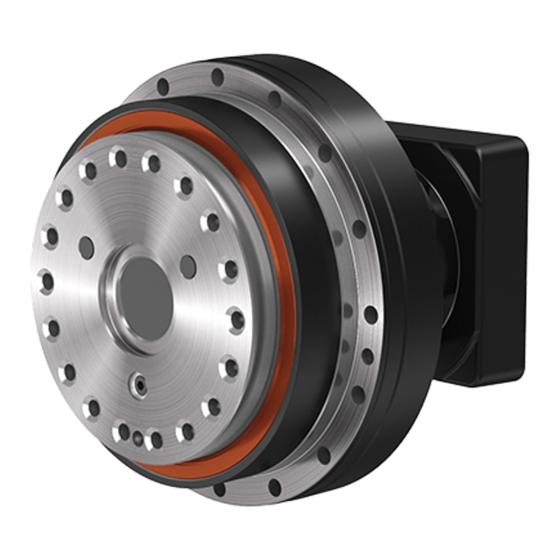 Nabtesco RV RD2 Series Reduction Gear Manuals