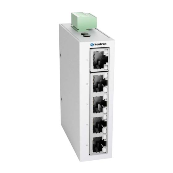S&T Kontron KSwitch D2 Manuals