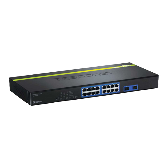 TRENDnet TEG-160WS User Manual