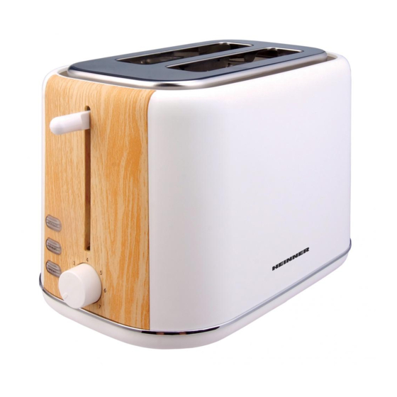 Heinner HTP-WH800BB Manual