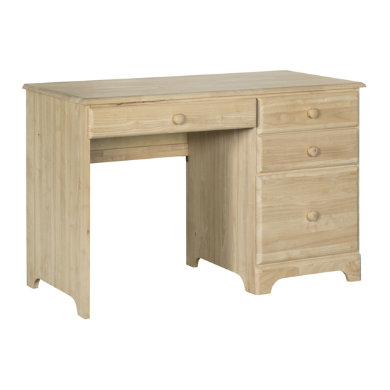 Unfinished Furniture of Wilmington BD-5603 Quick Start Manual
