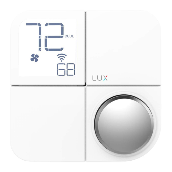 LUX KONOz Installation Settings Manual