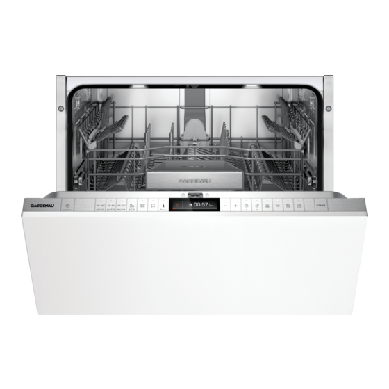 Gaggenau DF270101 Information For Use