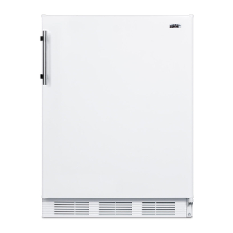 Summit Appliance CT661W Series User Manual