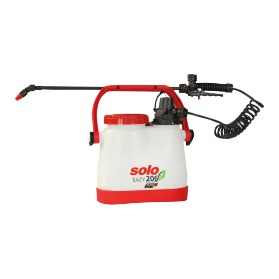 Solo Eazy 206 Original Instructions Manual