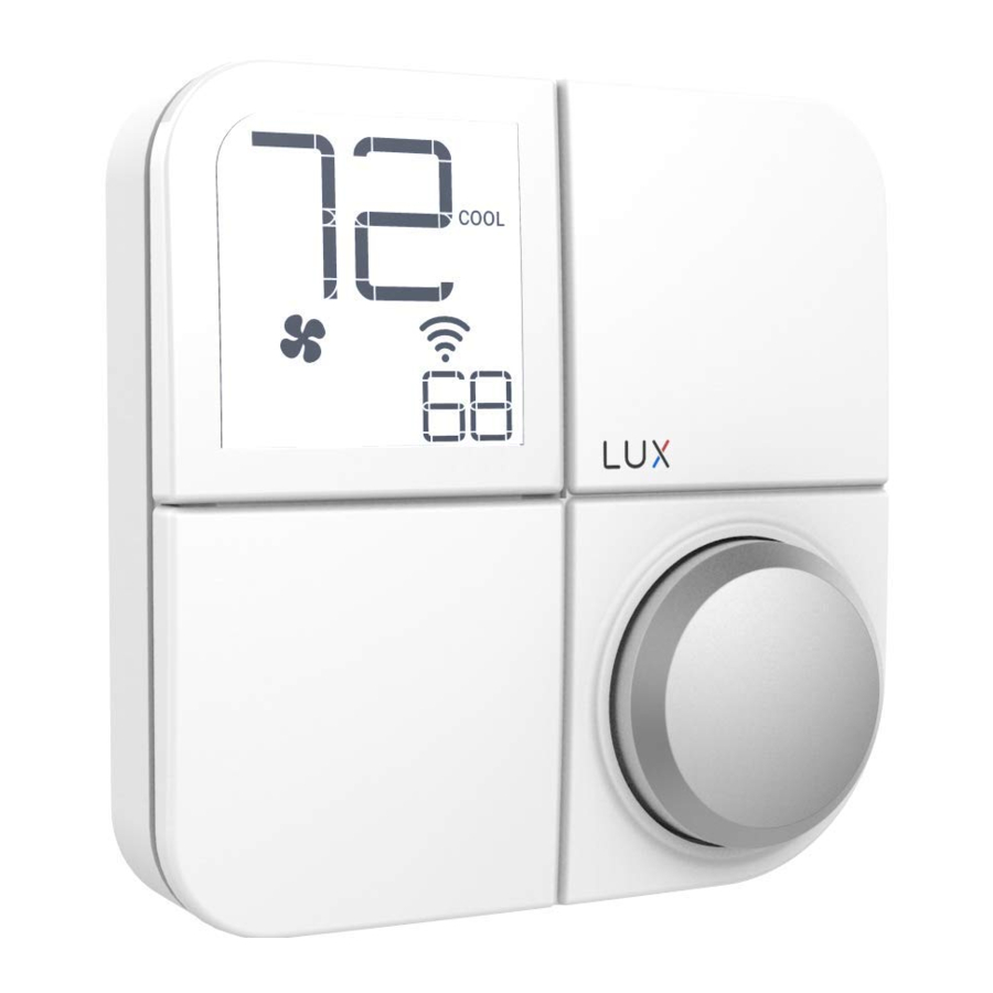LUX KONOz - Smart Hub THERMOSTAT Manual