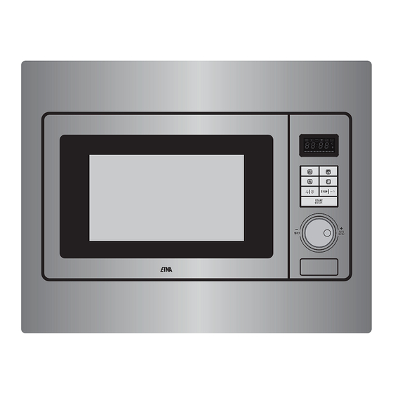 ETNA CM125H Series Instructions For Use Manual