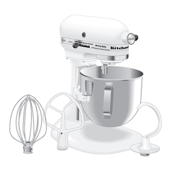 KitchenAid 5KSM5AMY0 Instructions Manual