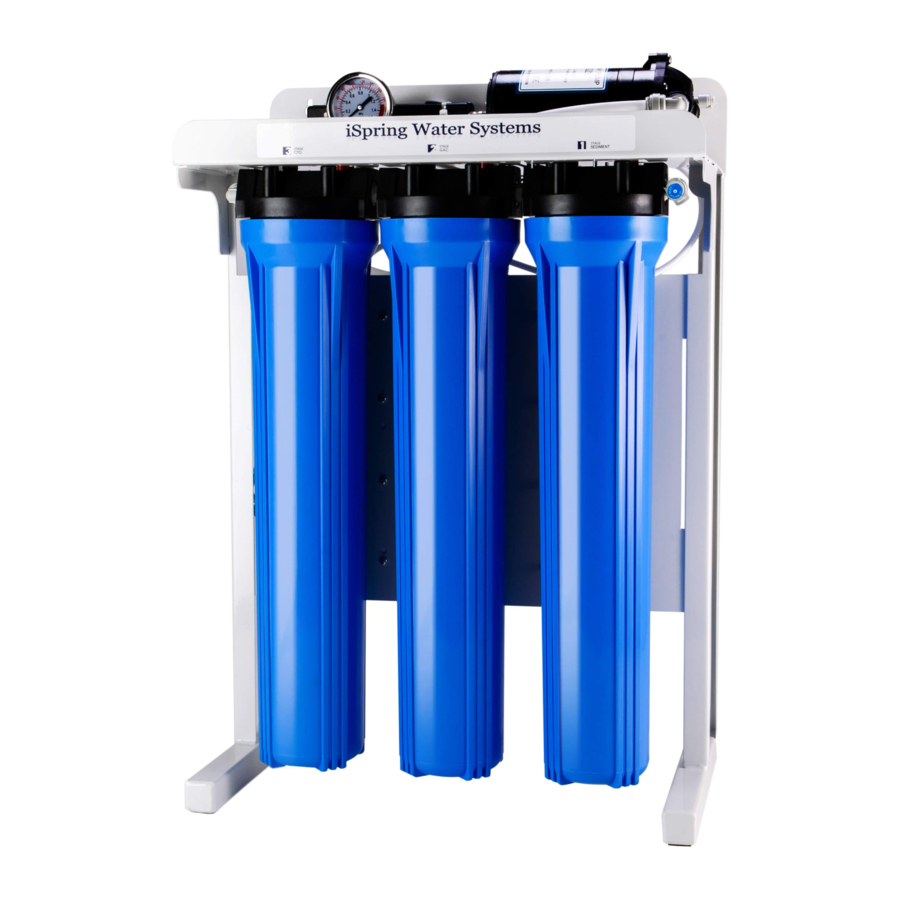 iSpring RCB3P - REVERSE OSMOSIS SYSTEMS Manual