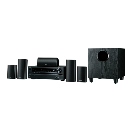 Onkyo HT-S3400 Specifications