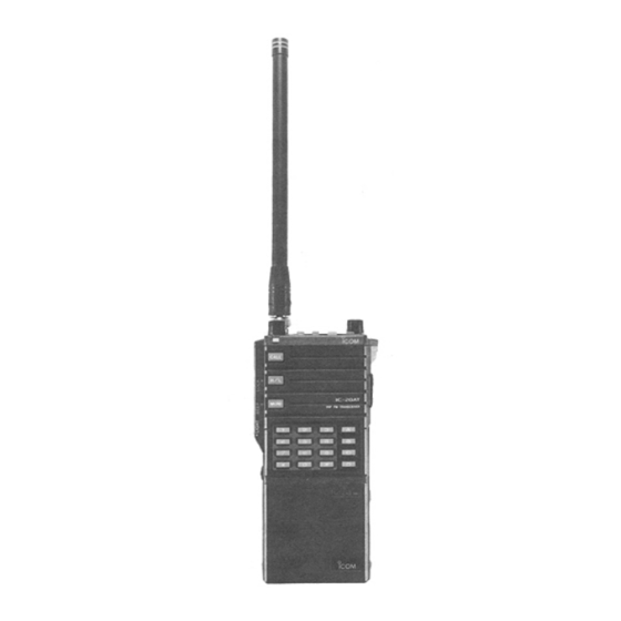 Icom IC-2GA Service Manual