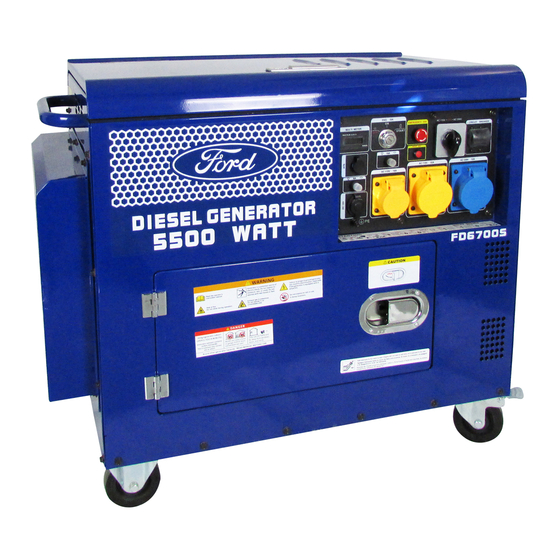 Ford FD7200S Operator's Manual
