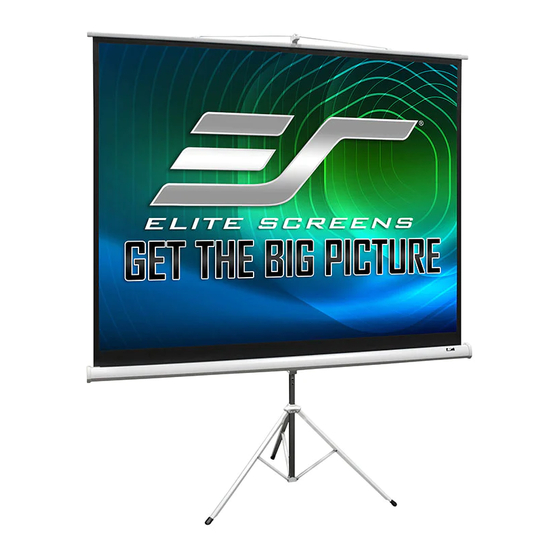 Elite Screens TRIPOD LITE Series User Manual