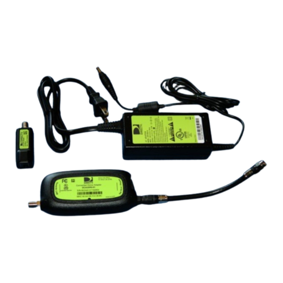 Solid Signal DECA BROADBAND Coax Adapter Manuals