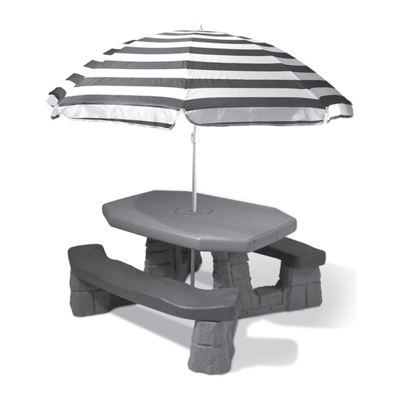 Step2 Naturally Playful Picnic Table 7877 Manual