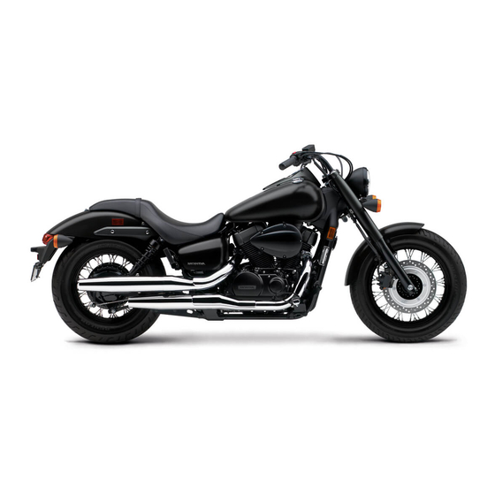 Honda Shadow Aero VT750CS 2022 Owner's Manual