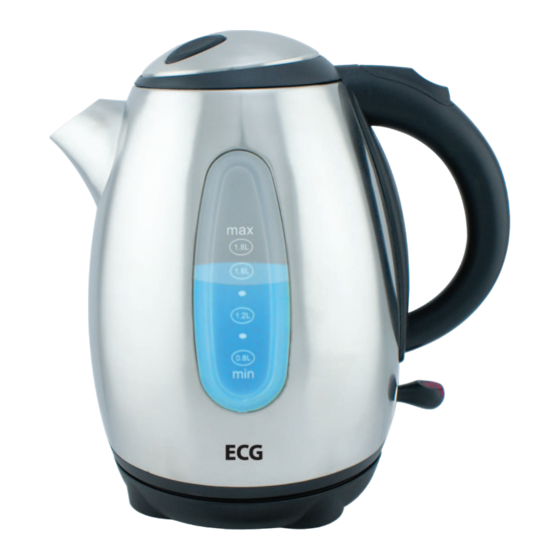 ECG RK 1855 ST Operating Manual