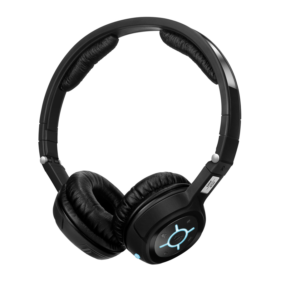 SENNHEISER MM 450X INSTRUCTION MANUAL Pdf Download ManualsLib
