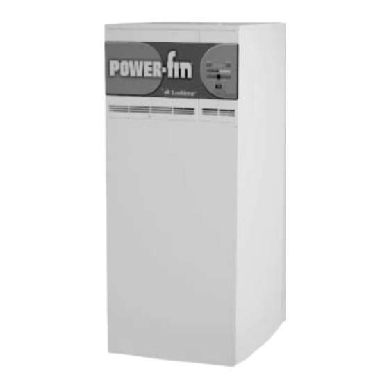 Lochinvar Power-Fin 502 Installation & Operation Manual